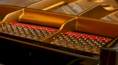 Remplacement d’un jeu de marteaux et d’attrapes sur le Steinway & Sons Modèle D de l’opéra du grand Avignon